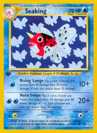 Image of Seaking (37/64) [Neo Revelation 1st Edition]