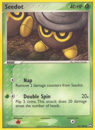 Image of Seedot (60/108) (Stamped) [EX: Power Keepers]