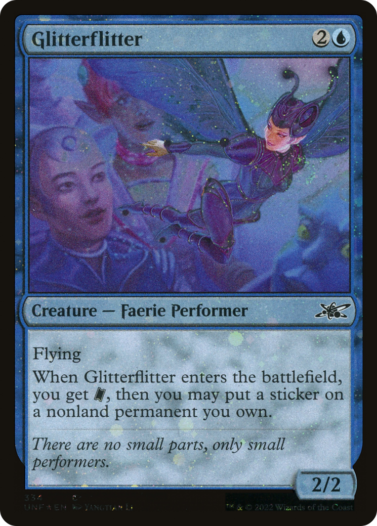 Image of Glitterflitter (Galaxy Foil) [Unfinity]