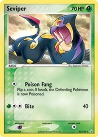 Image of Seviper (32/110) (Stamped) [EX: Holon Phantoms]