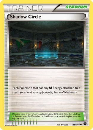 Image of Shadow Circle (126/146) [XY: Base Set]