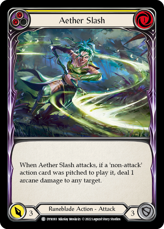 Image of Aether Slash (Yellow) [DYN183] (Dynasty)