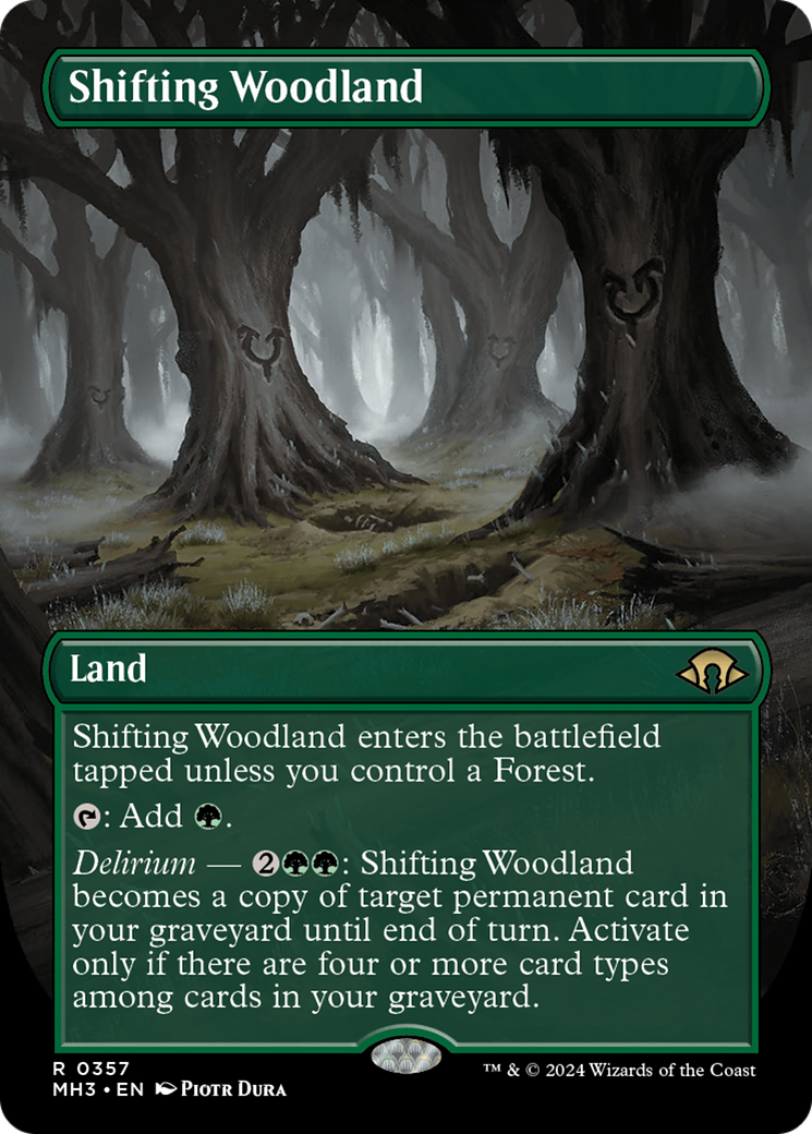 Image of Shifting Woodland (Borderless) [Modern Horizons 3]