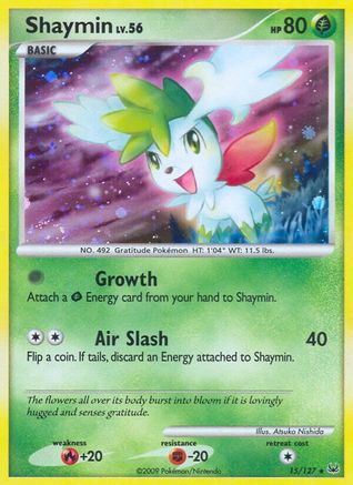 Image of Shaymin (15/127) [Platinum: Base Set]