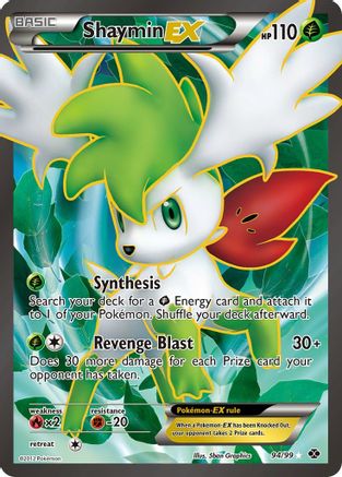 Image of Shaymin EX (94/99) [Black & White: Next Destinies]
