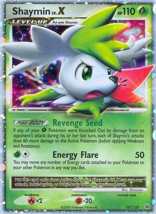Image of Shaymin LV.X (127/127) [Platinum: Base Set]