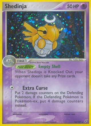 Image of Shedinja (14/107) (Stamped) [EX: Deoxys]