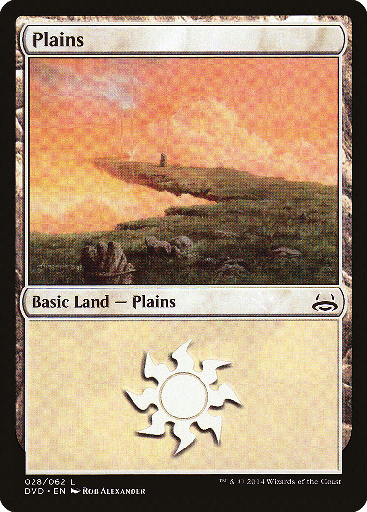 Image of Plains (28) (Divine vs. Demonic) [Duel Decks Anthology]