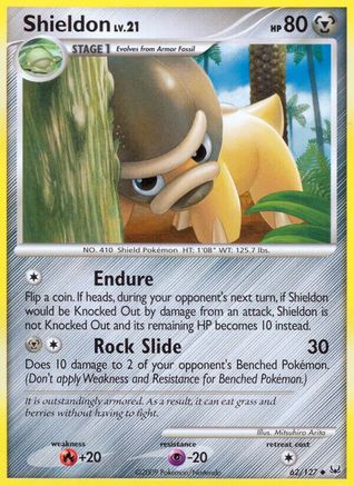 Image of Shieldon (62/127) [Platinum: Base Set]