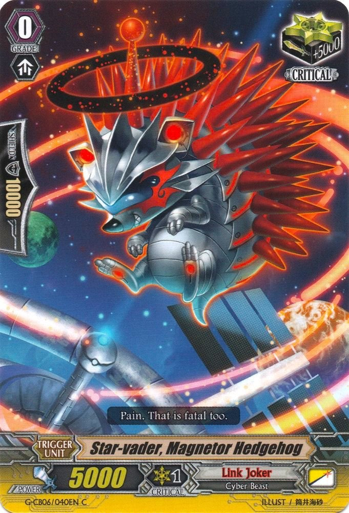 Image of Star-vader, Magnetor Hedgehog (G-CB06/040EN) [Rondeau of Chaos and Salvation]