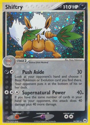 Image of Shiftry (14/101) [EX: Hidden Legends]