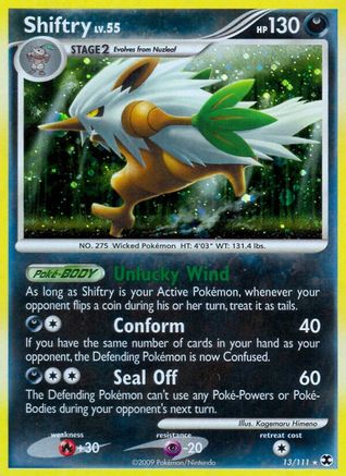 Image of Shiftry (13/111) [Platinum: Rising Rivals]