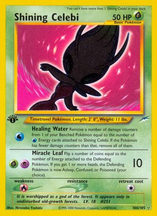Image of Shining Celebi (106/105) [Neo Destiny 1st Edition]