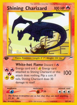 Image of Shining Charizard (107/105) [Neo Destiny 1st Edition]