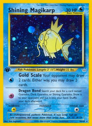 Image of Shining Magikarp (66/64) [Neo Revelation 1st Edition]