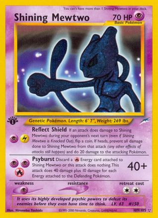 Image of Shining Mewtwo (109/105) [Neo Destiny 1st Edition]