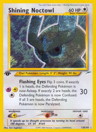 Image of Shining Noctowl (110/105) [Neo Destiny 1st Edition]