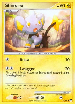 Image of Shinx (74/99) [Platinum: Arceus]