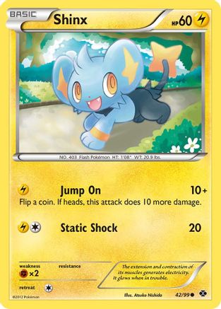 Image of Shinx (42/99) [Black & White: Next Destinies]