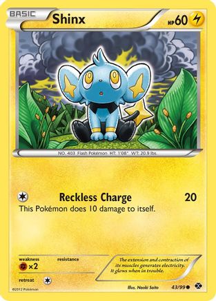 Image of Shinx (43/99) [Black & White: Next Destinies]