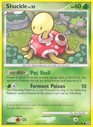 Image of Shuckle (109/132) [Diamond & Pearl: Secret Wonders]