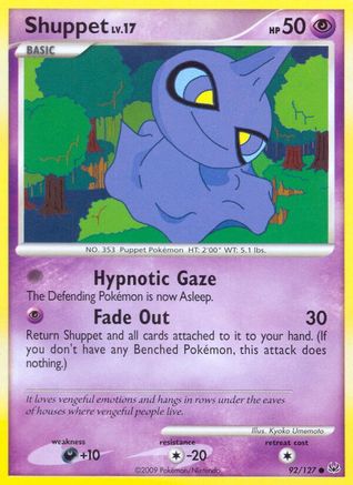 Image of Shuppet (92/127) [Platinum: Base Set]