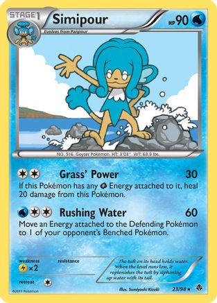 Image of Simipour (23/98) [Black & White: Emerging Powers]