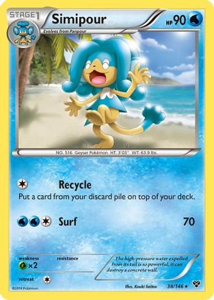 Image of Simipour (38/146) [XY: Base Set]