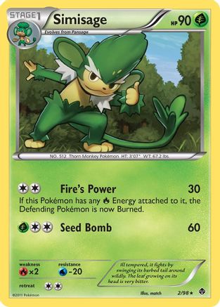 Image of Simisage (2/98) [Black & White: Emerging Powers]
