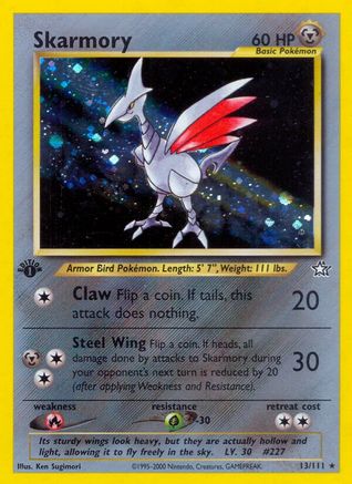 Image of Skarmory (13/111) [Neo Genesis 1st Edition]