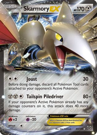 Image of Skarmory EX (80/146) [XY: Base Set]