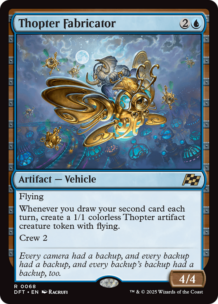 Image of Thopter Fabricator [Aetherdrift]