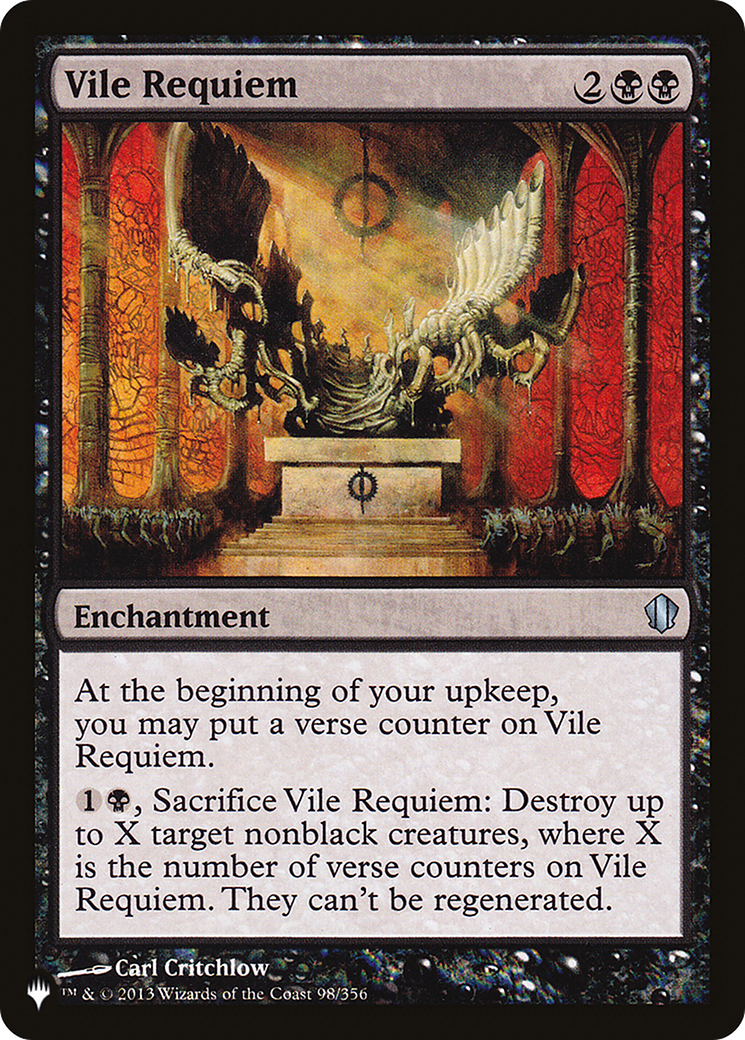 Image of Vile Requiem [The List]
