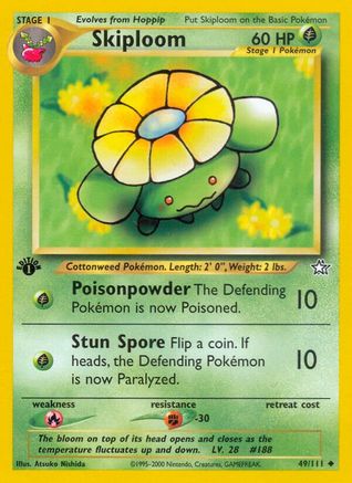 Image of Skiploom (49/111) [Neo Genesis 1st Edition]