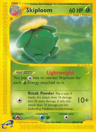 Image of Skiploom (60/147) [Aquapolis]
