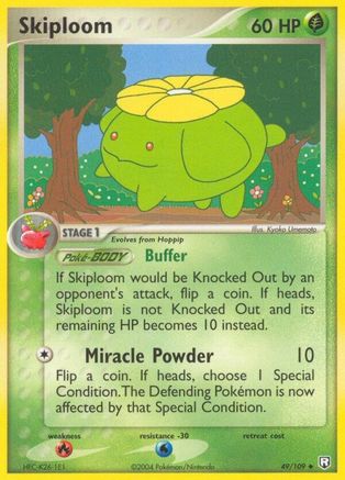 Image of Skiploom (49/109) (Stamped) [EX: Team Rocket Returns]