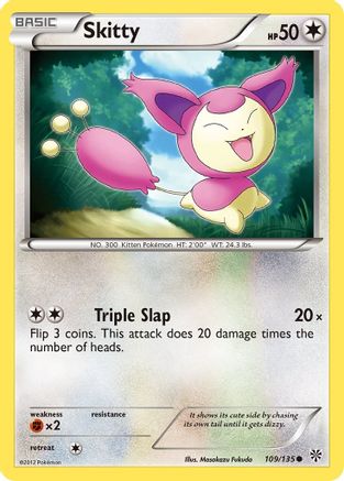 Image of Skitty (109/135) [Black & White: Plasma Storm]