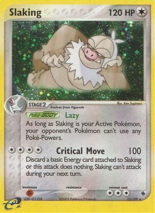 Image of Slaking (12/109) [EX: Ruby & Sapphire]