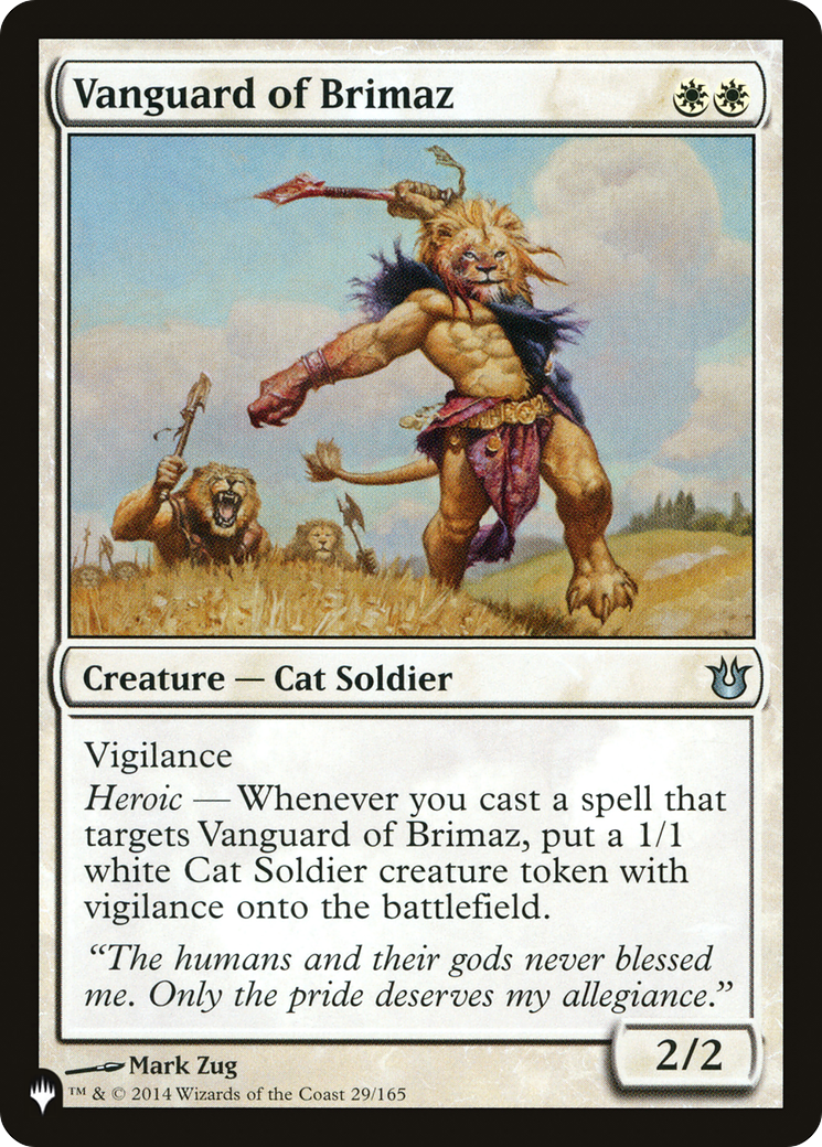 Image of Vanguard of Brimaz [The List]