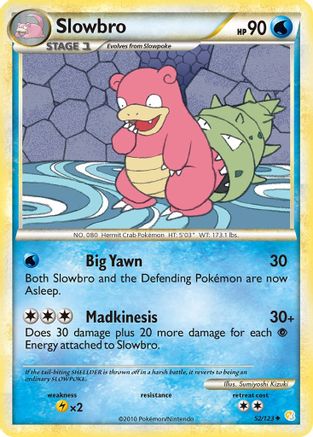 Image of Slowbro (52/123) [HeartGold & SoulSilver: Base Set]