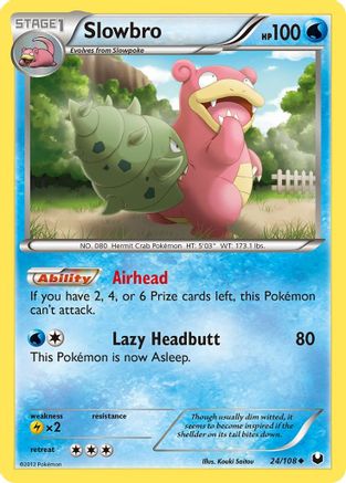 Image of Slowbro (24/108) [Black & White: Dark Explorers]