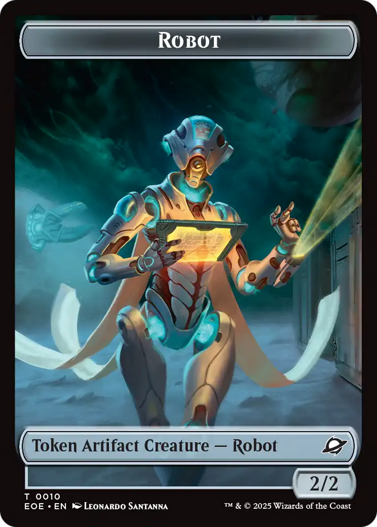 Image of Robot // Munitions Double-Sided Token [Edge of Eternities Tokens]