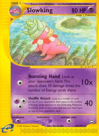 Image of Slowking (34/147) [Aquapolis]