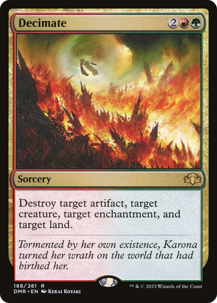 Image of Decimate [Dominaria Remastered]