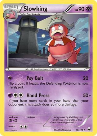 Image of Slowking (49/108) [Black & White: Dark Explorers]