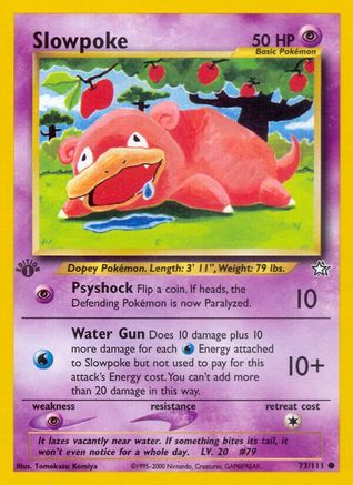 Image of Slowpoke (73/111) [Neo Genesis 1st Edition]