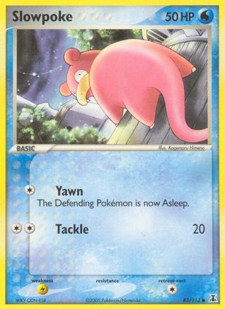 Image of Slowpoke (83/113) (Stamped) [EX: Delta Species]