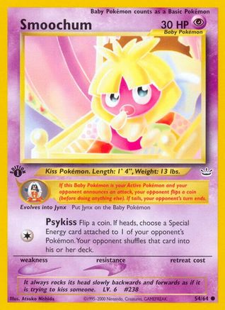 Image of Smoochum (54/64) [Neo Revelation 1st Edition]
