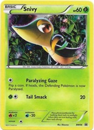 Image of Snivy (BW06) [Black & White: Black Star Promos]