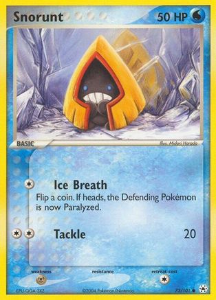 Image of Snorunt (73/101) [EX: Hidden Legends]